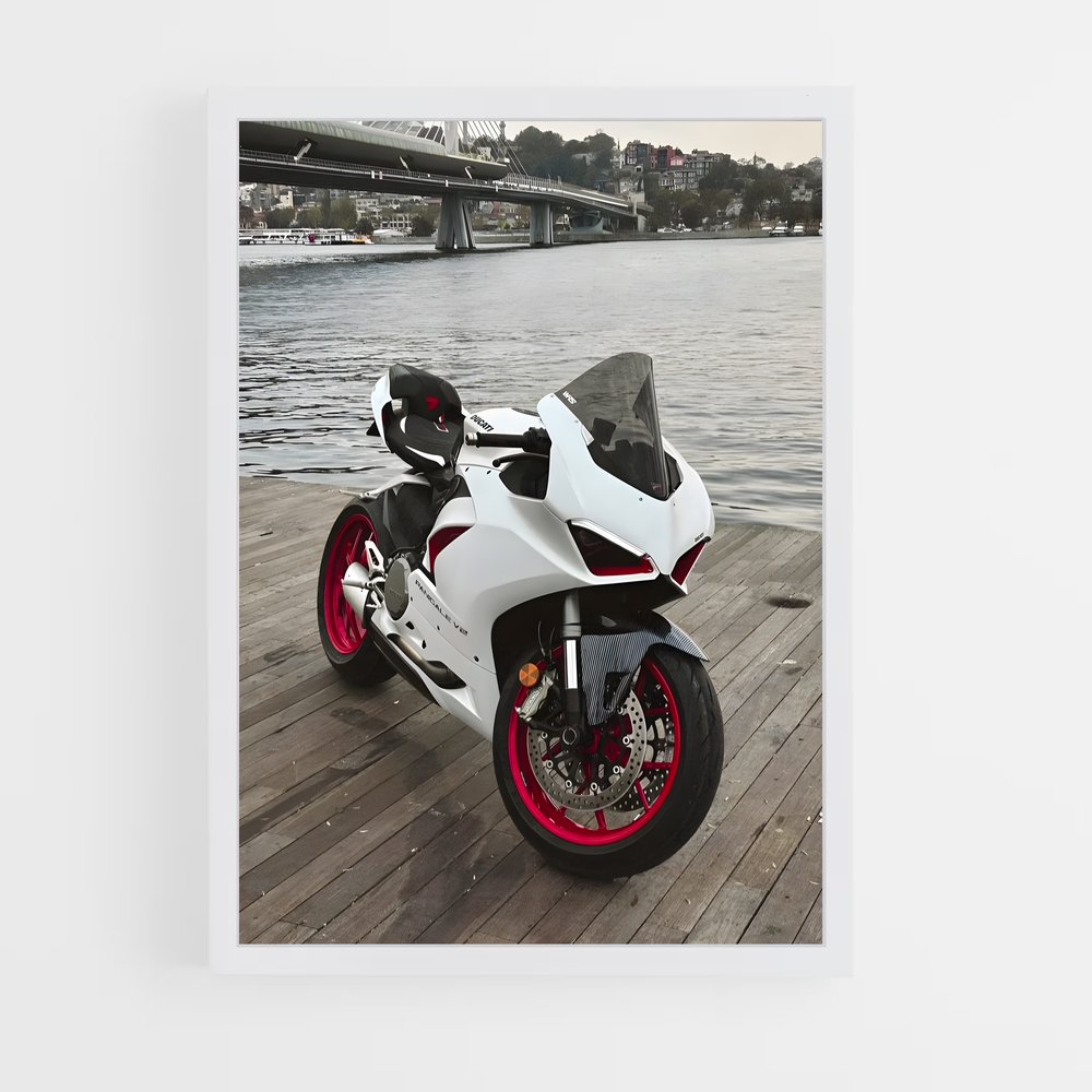 Poster élégance Panigale v – affiche Ducati (vue 3)